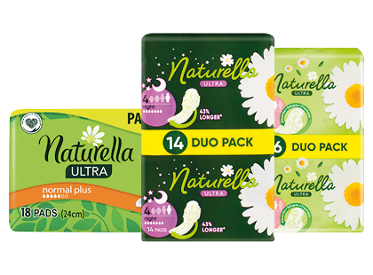 Higieniniai paketai NATURELLA ULTRA*