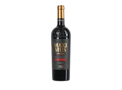 Raudonasis pusiau sausas vynas MAXIMUS NEGROAMARO ZINFANDEL