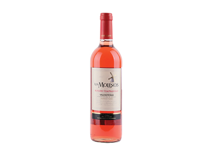 Rausvasis sausas vynas LOS MOLINOS ROSADO TEMPRANILLO