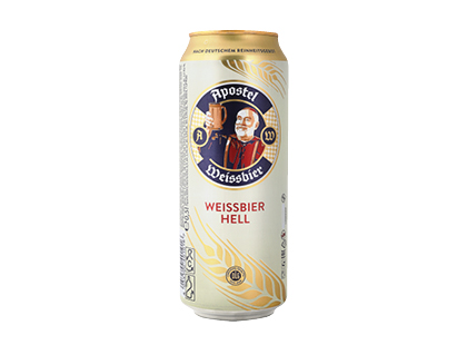 Kvietinis alus APOSTEL WEISSBIER HELL