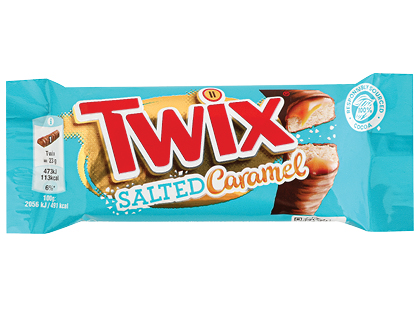 Šokoladinis batonėlis su sūria karamele TWIX*