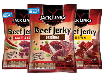 Vytinta jautiena JACK LINK’S BEEF JERKY*