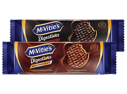 Šokolado skonio sausainiai MCVITIES DIGESTIVES*