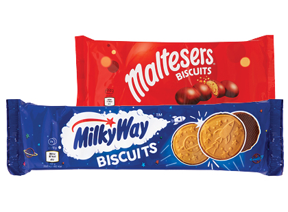 Sausainiai MILKY WAY; MALTESERS*