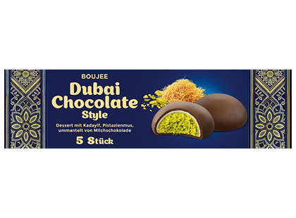 Šaldyti Dubajaus šokolado močiai BOUJEE DUBAI CHOCOLATE*