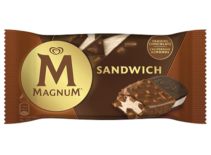 Valgomieji ledai su sausainiais MAGNUM ALMOND*