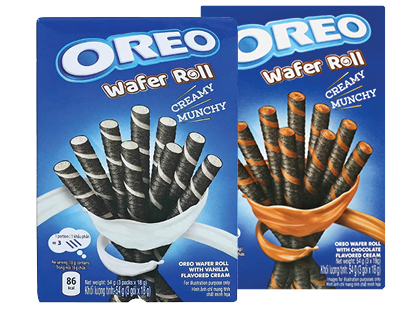 Vaflinės lazdelės OREO WAFER ROLL*