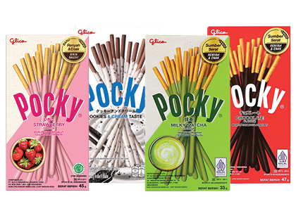 Lazdelės su glaistu POCKY*