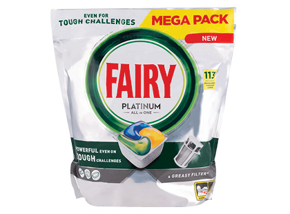 Indaplovių kapsulės FAIRY PLATINUM*