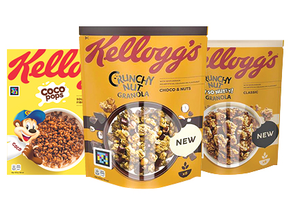 Granola; sausi pusryčiai KELLOGG’S*