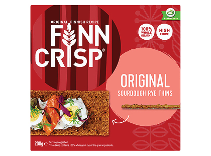 Traškios ruginės duonelės FINN CRISP ORIGINAL*