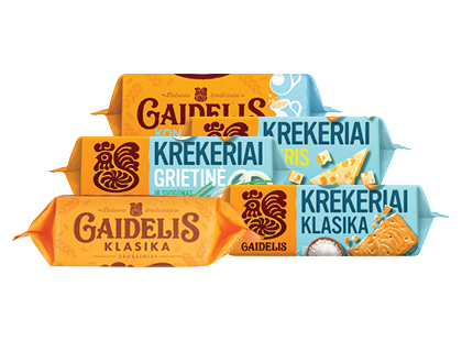 Sausainiams ir krekeriams GAIDELIS*