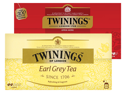 Juodoji arbata TWININGS EARL GREY; ENGLISH BREAKFAST*