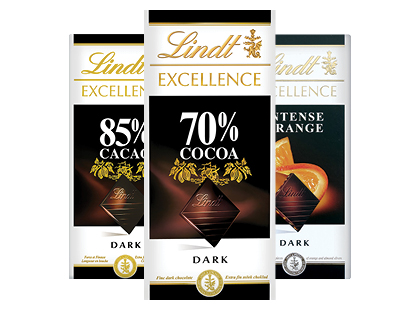 Juodasis šokoladas LINDT EXCELLENCE*