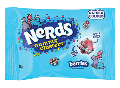 Saldainiai NERDS CLUSTERS BERRIES*