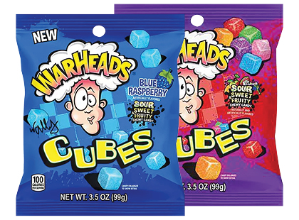 Kramtomieji saldainiai WARHEADS CUBES*