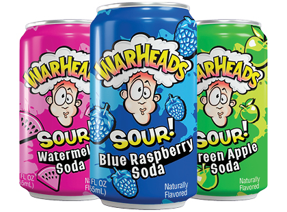 Gaivusis gėrimas WARHEADS*