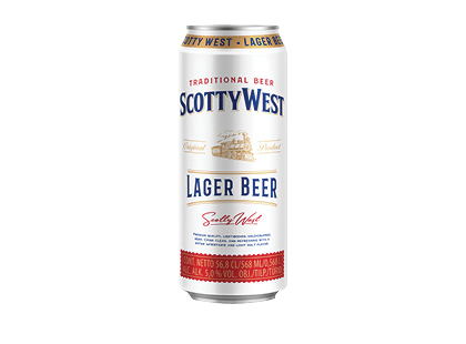 Šviesusis alus SCOTTY WEST LAGER