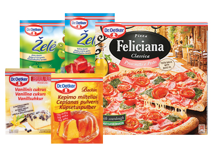 Produkcijai DR. OETKER*