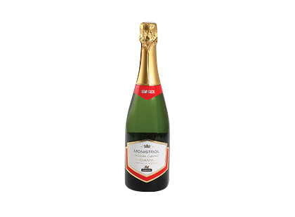 Putojantis baltasis pusiau sausas vynas MONISTROL SELECCION ESPECIAL