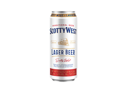 Šviesusis alus SCOTTY WEST LAGER