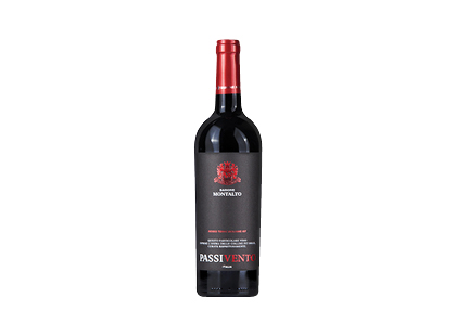 Raudonasis sausas vynas MONTALTO PASSIVENTO NERO D’AVOLA su SGN