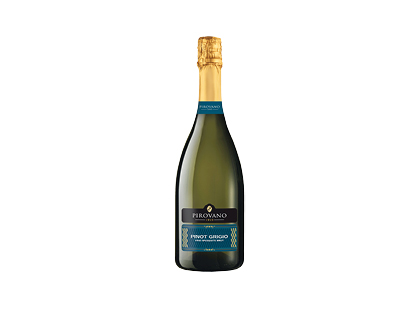 Putojantis baltasis sausas vynas PIROVANO PINOT GRIGIO