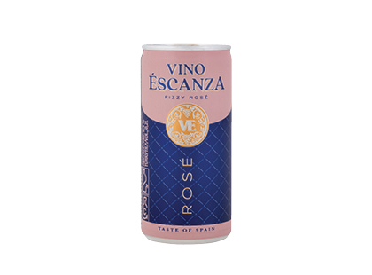 Gazuotas vyno gėrimas VINO ESCANZA ROSE