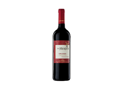 Raudonasis sausas vynas LOS MOLINOS CRIANZA su SGN