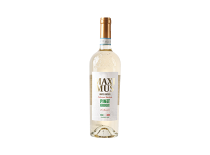 Baltasis pusiau sausas vynas MAXIMUS PINOT GRIGIO