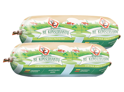 Virtas KREKENAVOS paštetas BE KONSERVANTŲ*