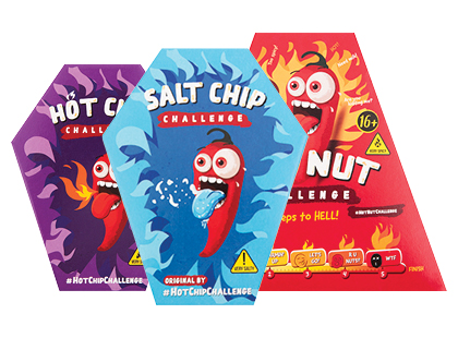 Traškutis HOT CHIP; SALT CHIP; HOT NUT CHALLENGE*