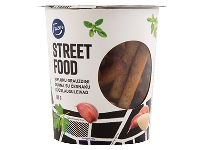 Kepta duona su česnakais FAZER STREET FOOD*