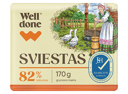 Sviestas WELL DONE