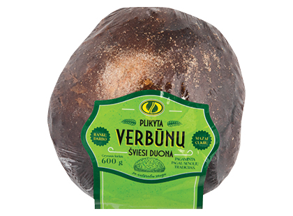 Verbūnų šviesi plikyta duona*