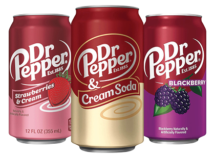 Gazuotas gaivusis gėrimas DR. PEPPER*