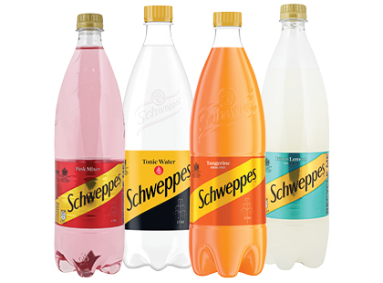 Gaivusis gazuotas gėrimas SCHWEPPES*