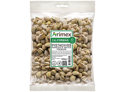 Keptos ir sūdytos pistacijos ARIMEX PREMIUM*