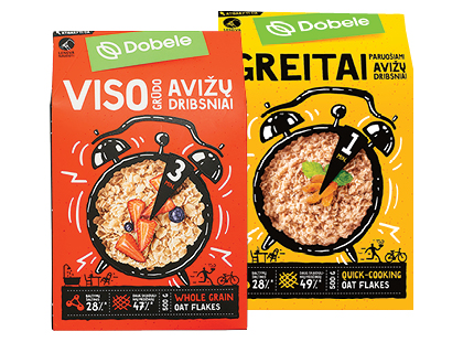 Avižiniai dribsniai DOBELE*