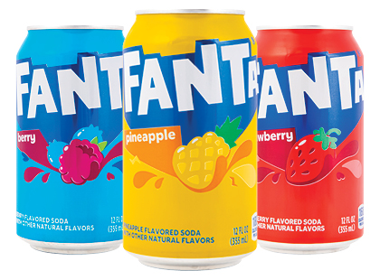 Gazuotas gaivusis gėrimas FANTA*