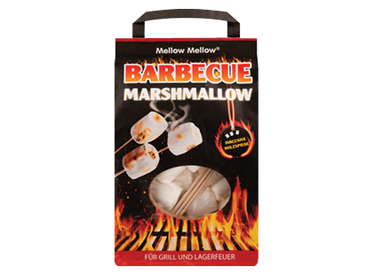 Kepamieji zefyrai MELLOW MELLOW BARBECUE su cukraus putomis*