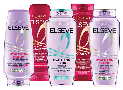 Plaukų priežiūros priemonėms L’OREAL ELSEVE*