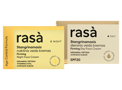 Dieninis; naktinis veido kremas RASA AGE CONTROL*