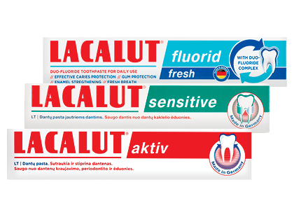 Dantų pasta LACALUT*