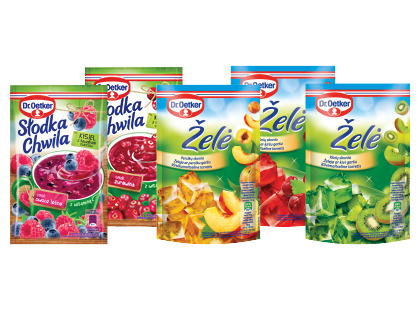 Perkant 2 ar daugiau kisieliaus ir želės DR. OETKER