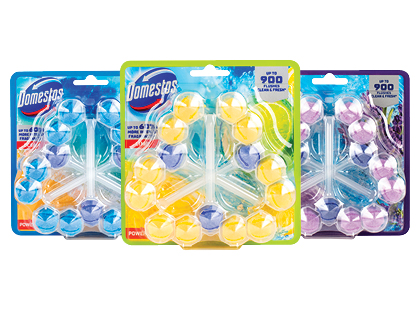 Tualeto gaiviklis ir valiklis DOMESTOS POWER 5*