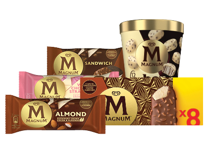 Valgomiesiems ledams MAGNUM*