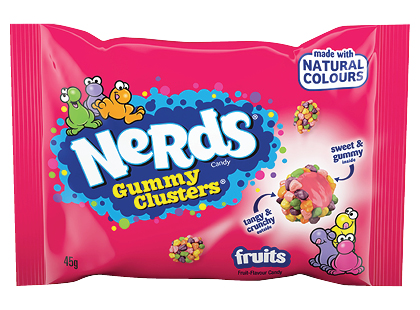 Saldainiai NERDS GUMMY CLUSTERS*