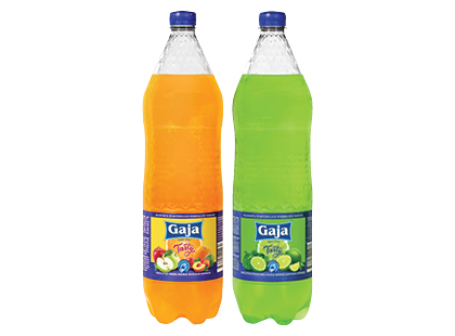 Gazuotas vaisių skonio gaivusis gėrimas GAJA*