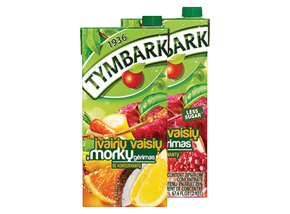 Įvairių vaisių gėrimas TYMBARK*